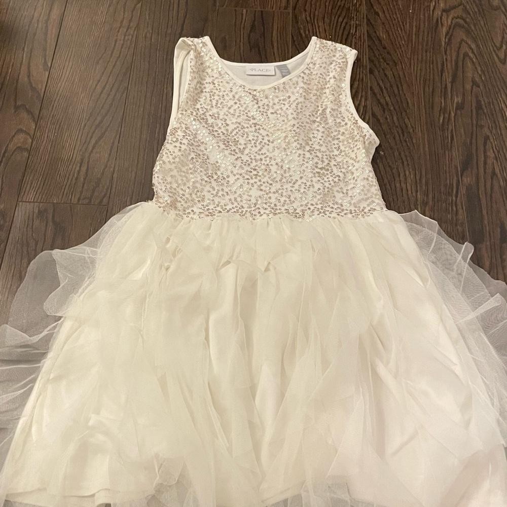 Girls Party Dress and matching jacket.